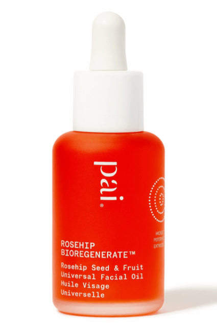 Pai face oil in orange glass jar -- part of Best Glow-Boosting Face Oils