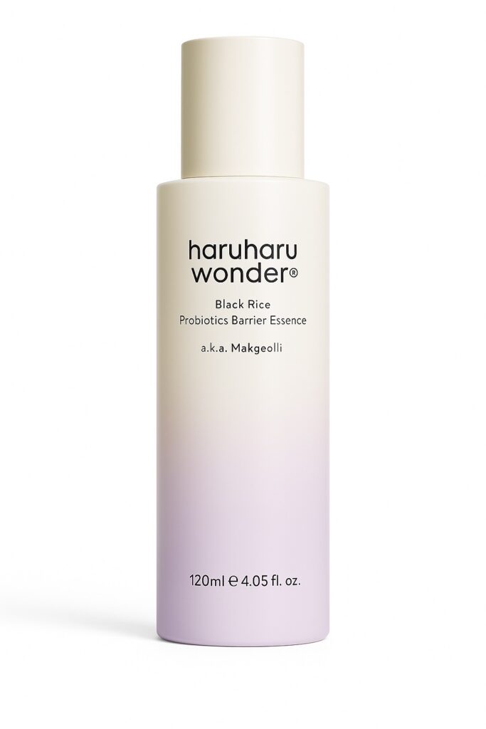 Haruharu Wonder Black Rice Probiotic essence — essential skincare product for glowing skin.