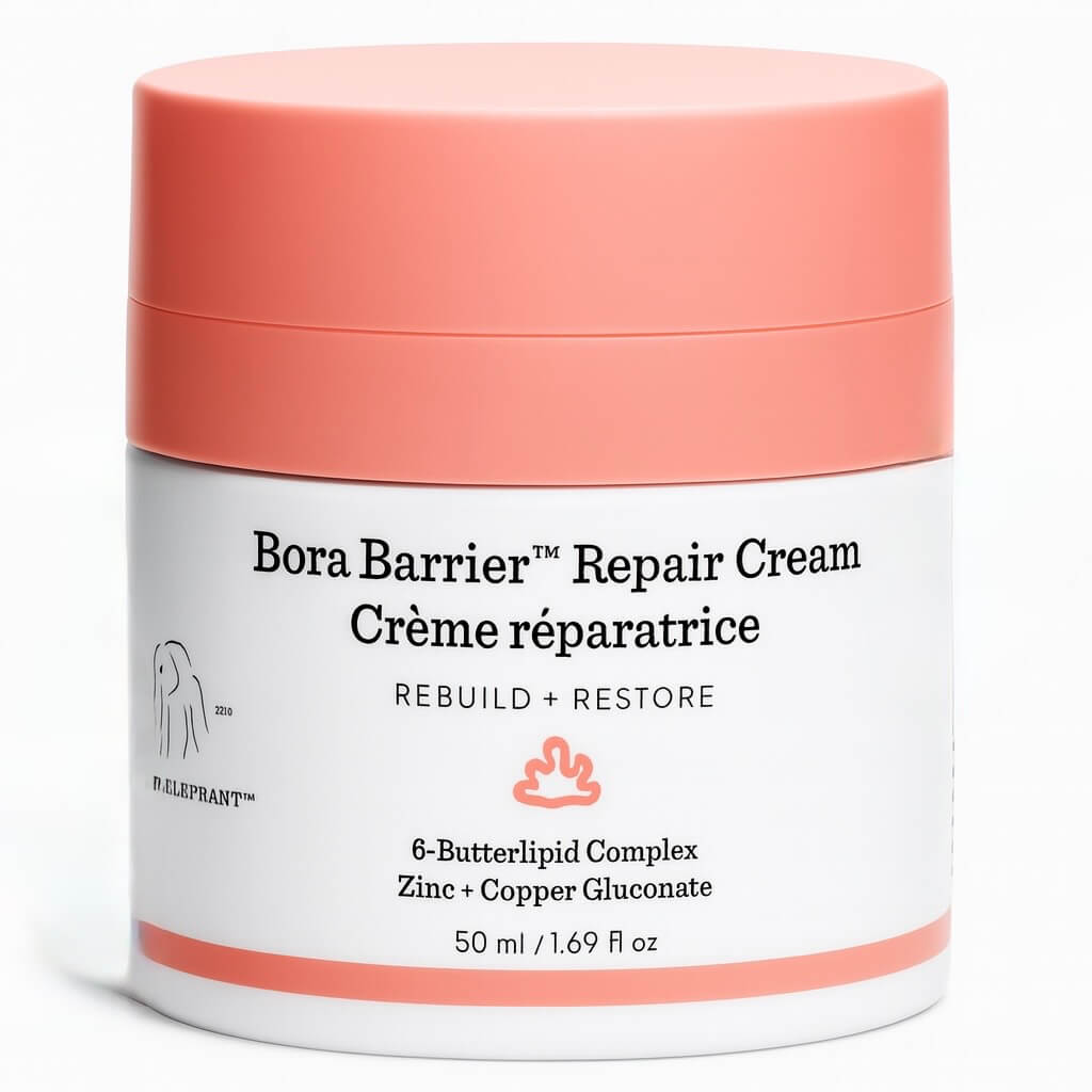Drunk Elephant Bora Barrier Repair Cream — best cream for barrier repair.