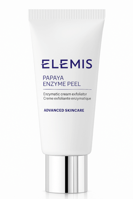 Elemis Papaya Enzyme Peel cream mask — soft glow exfoliator for balanced, calm skin.
