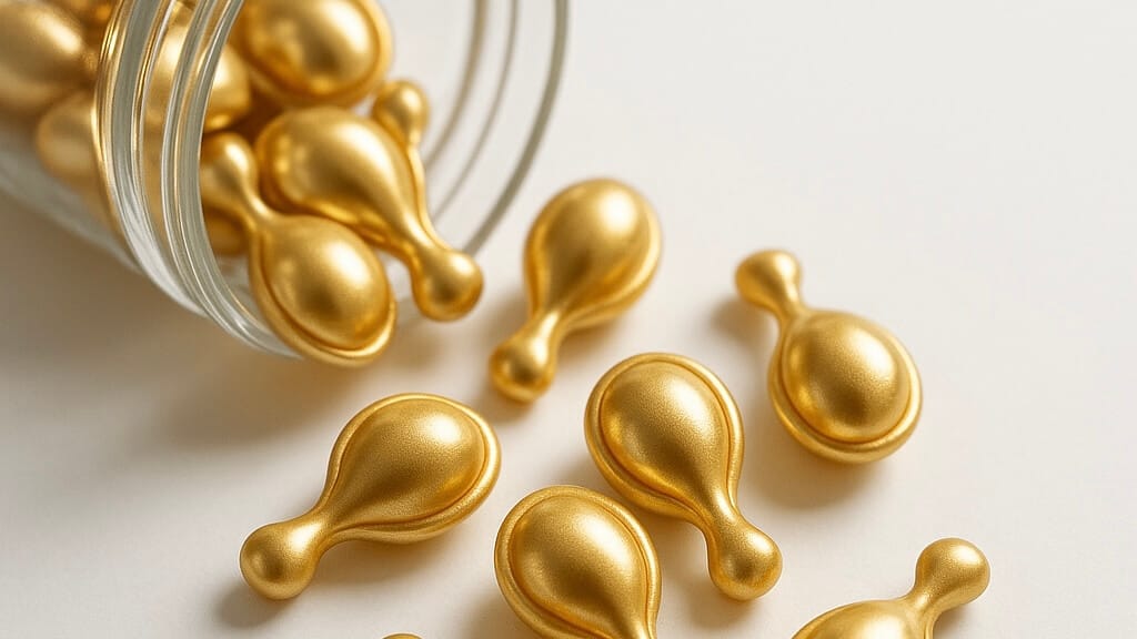 Ceramide capsules representing powerhouse ceramide products for restoring your skin barrier.