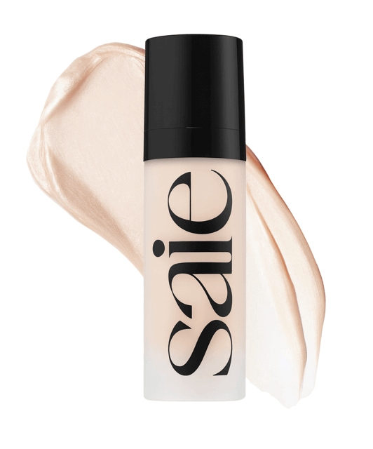 Saie Glowy Super Gel - Hydrating Makeup Primer and Illuminating Glow Serum.