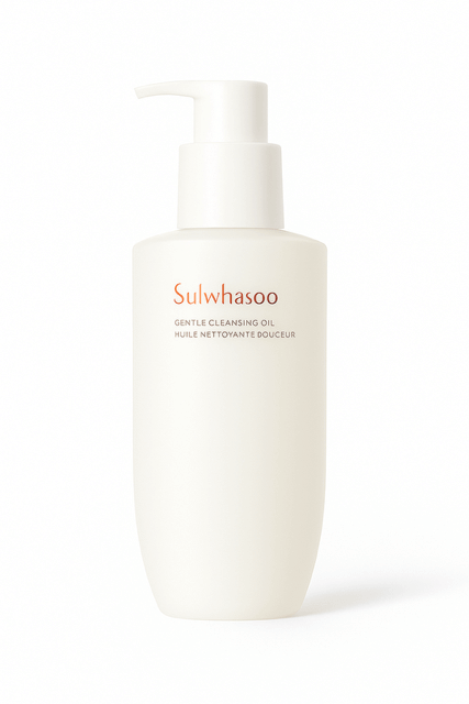 Sulwhasoo gentle cleansing oil — best nighttime cleansing oil for glowing skin.