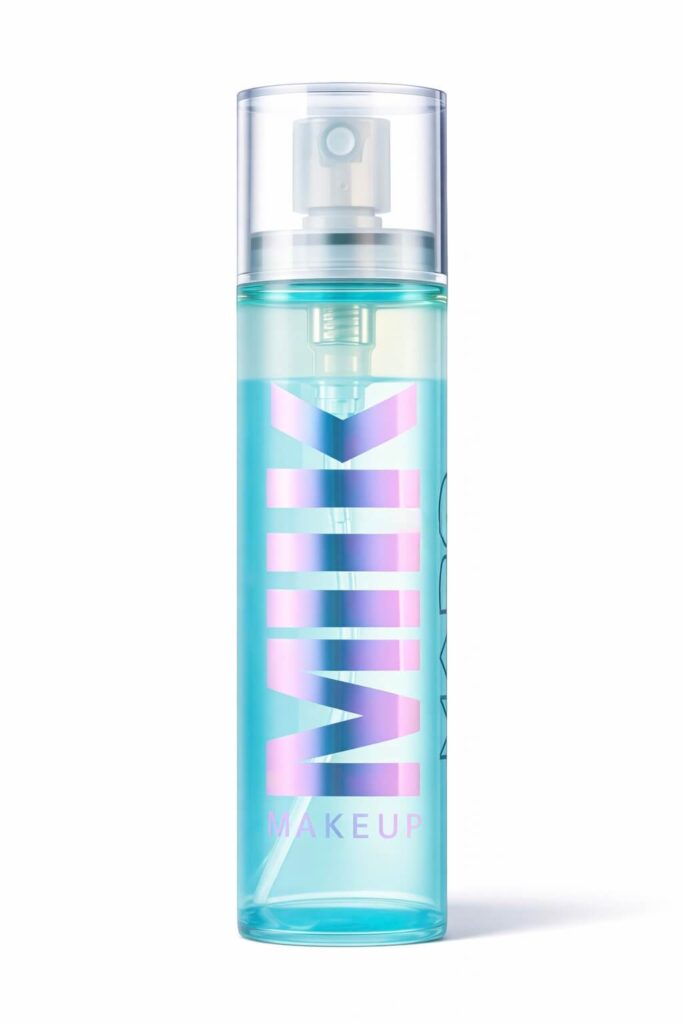 MILK makeup Hydro Grip Setting Spray — best setting spray for winter makeup.