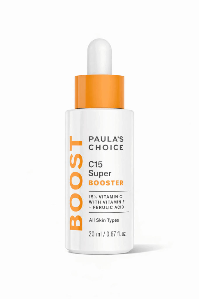 Paula's Choice Boost C15 Super Booster — best vitamin c serum for uneven skin tone.
