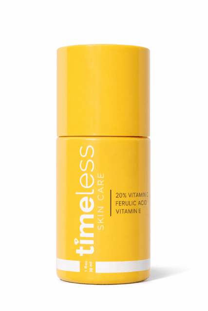 Timeless Skin Care 20% Vitamin C + E + Ferulic Serum — best for uneven skin tone