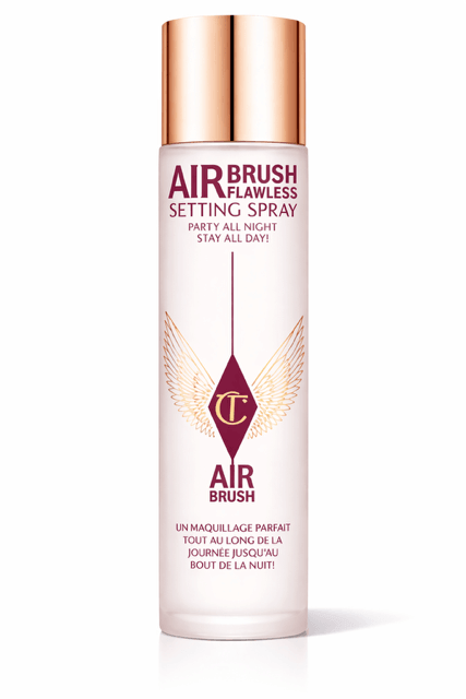 Charlotte Tilbury Air Brush Flawless Setting Spray — best setting spray for glowing skin.