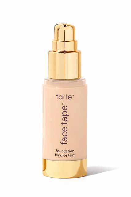 Tarte Face Tape Foundation on white background.