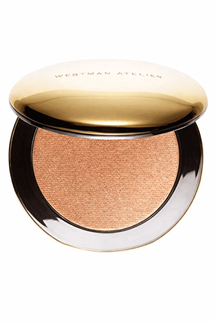 Westman Atelier Super Loaded Tinted Highlight powder compact.