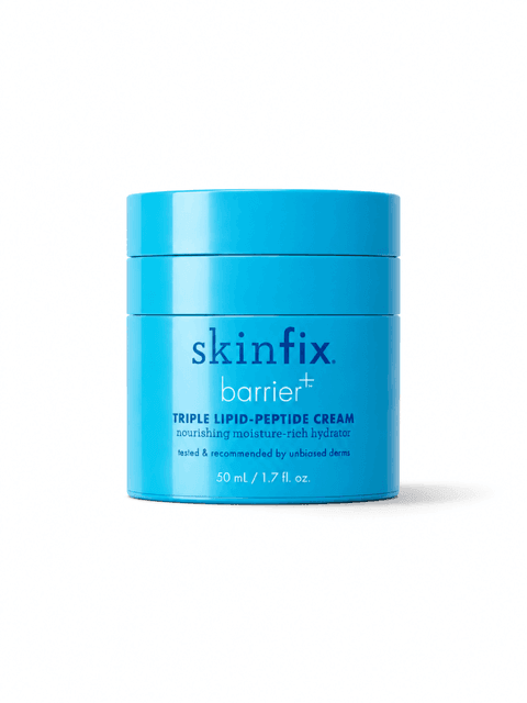 Skinfix barrier+ triple lipid-peptide cream — best ceramide cream for restoring skin barrier overnight.